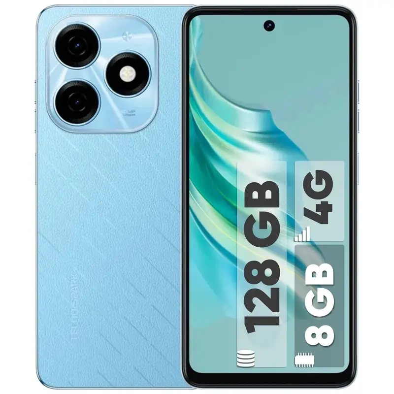 گوشی موبایل تکنو مدل Spark 20 دو سیم کارت ظرفیت 128 گیگابایت و رم 8 گیگابایت FJe5t0